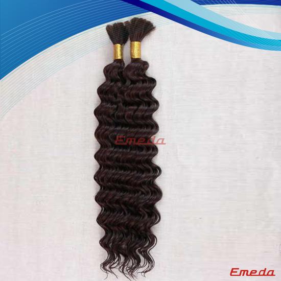 100% human hair virgin indian hair Hair bulk 